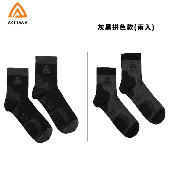 長毛象 -挪威[ACLIMA] WN RUNNING SOCK / 歐洲製美麗諾羊毛快乾襪(兩入)