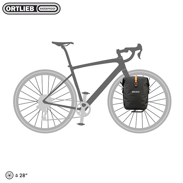 德國【ORTLIEB】Gravel-Pack / 防水單車馬鞍前袋(一對)