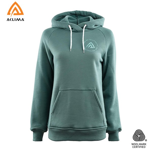 挪威[ACLIMA] FW HOODIE W / 歐洲製女款美麗諾羊毛快乾帽T
