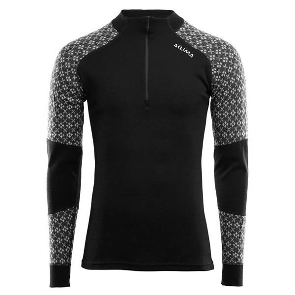 挪威[ACLIMA] DW GLITRE MOCK NECK W/ZIP M / 歐洲製男款美麗諾羊毛快乾 T-SHIRT