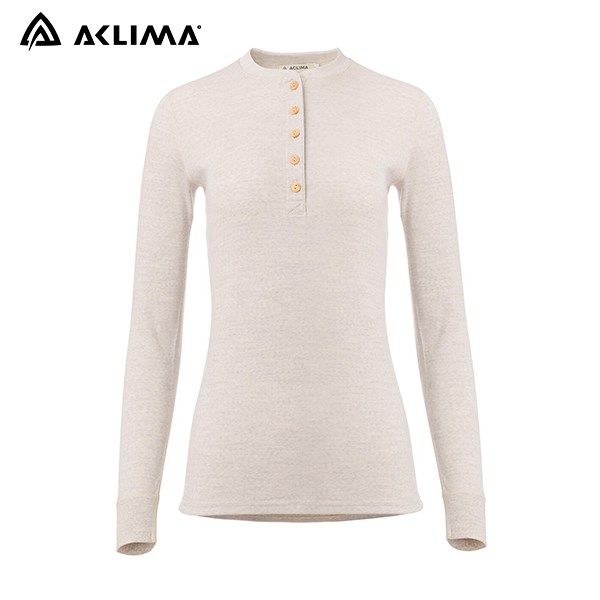 挪威[ACLIMA]WW Granddad shirt W / 歐洲製女款美麗諾快乾羊毛衣