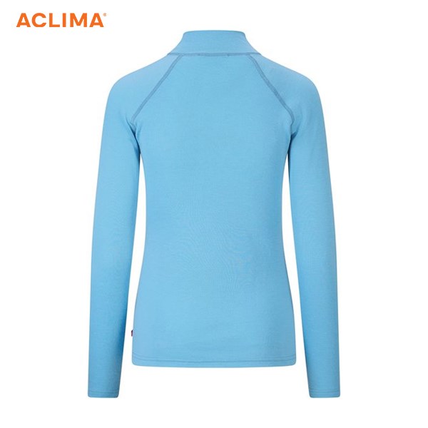 挪威[ACLIMA]WW Mock Neck W / 歐洲製女款美麗諾快乾羊毛衣