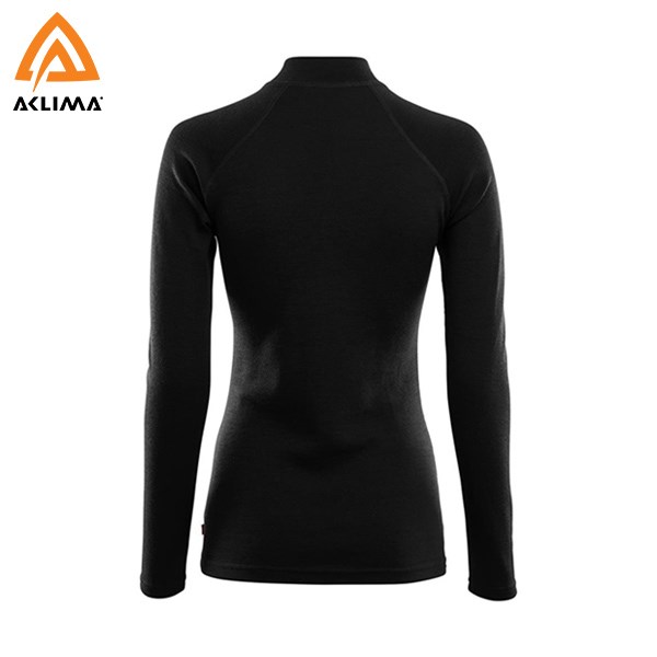 挪威[ACLIMA]WW Mock Neck W / 歐洲製女款美麗諾快乾羊毛衣