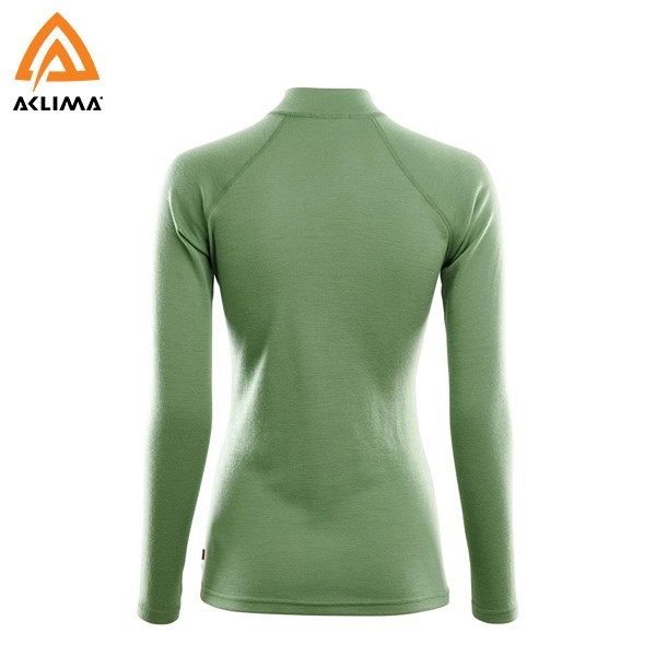 挪威[ACLIMA]WW Mock Neck W / 歐洲製女款美麗諾快乾羊毛衣