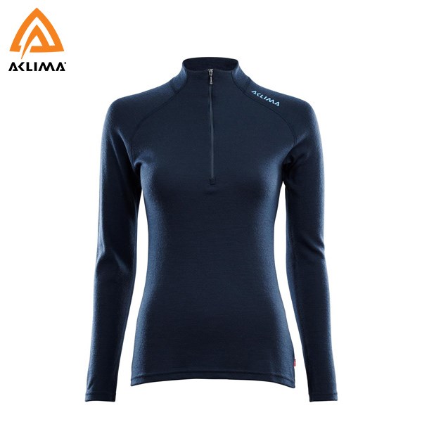 挪威[ACLIMA]WW Mock Neck W / 歐洲製女款美麗諾快乾羊毛衣