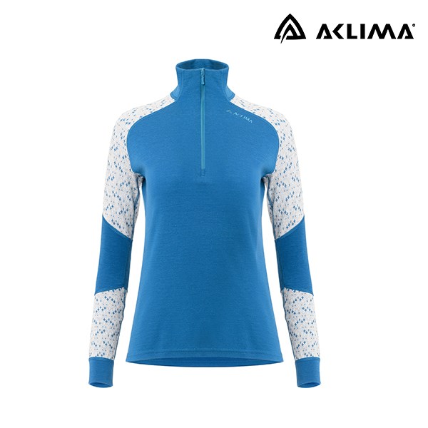 挪威[ACLIMA] DW GLITRE MOCK NECK W / 歐洲製女款美麗諾羊毛衣 