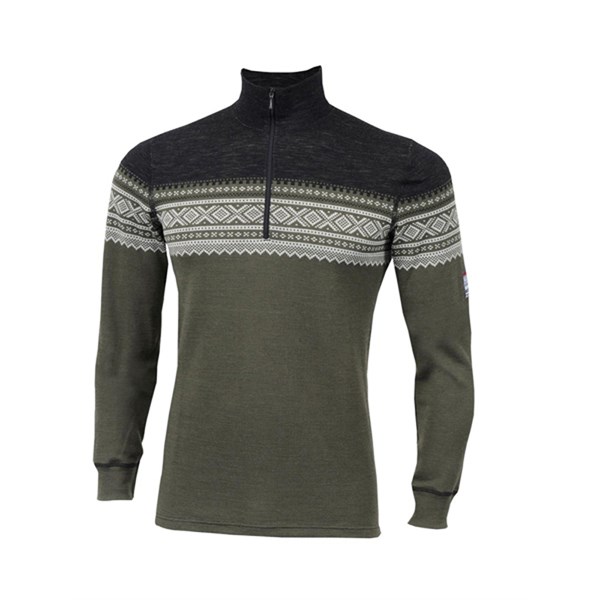 挪威[ACLIMA] DW MARIUS MOCK NECK W/ZIP M / 歐洲製男款美麗諾羊毛快乾衣