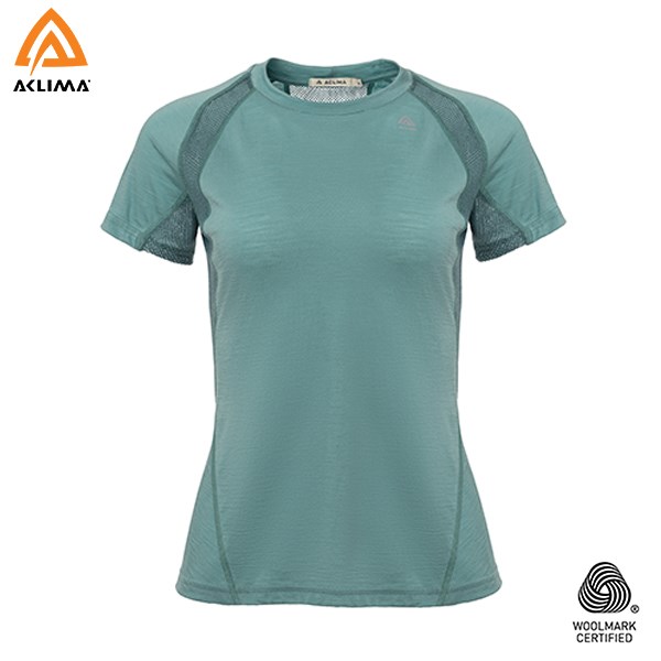 挪威[ACLIMA] LW Sports T-Shirt W / 歐洲製女款美麗諾羊毛輕量運動T恤 / 運動圓領羊毛衣