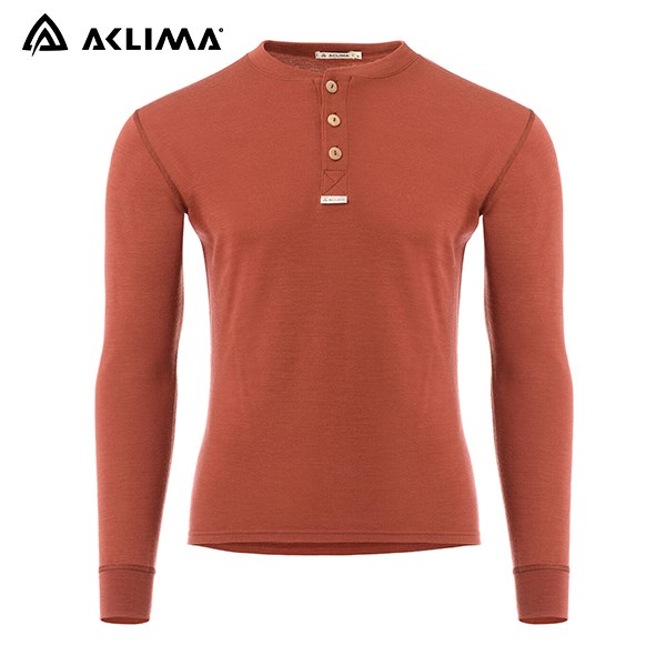 挪威[ACLIMA]WWGranddad Shirt M / 歐洲製男款美麗諾保暖長袖上衣