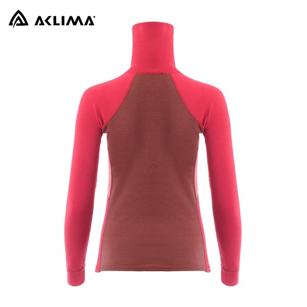 挪威[ACLIMA] WW Polo W / 美麗諾羊毛女款拉鍊翻領長袖上衣 / Polo衫 / 運動上衣 / 冬季保暖服飾