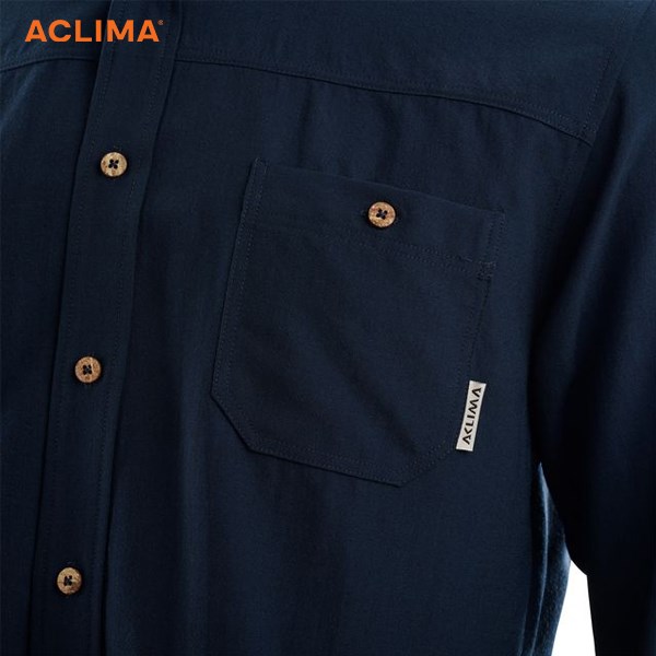 挪威[ACLIMA] LeisureWool Woven Woolshirt M  / 歐洲製男款美麗諾羊毛長袖襯衫