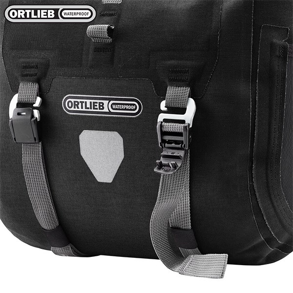 德國[ORTLIEB] Handlebar Pack Plus / 防水自行車車把袋 / 捲口式車把袋 附肩帶 德國製