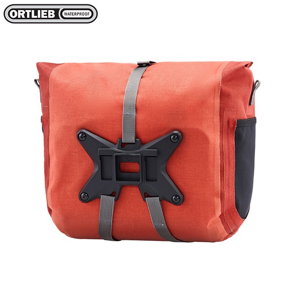 德國[ORTLIEB] Handlebar Pack Plus / 防水自行車車把袋 / 捲口式車把袋 附肩帶 德國製
