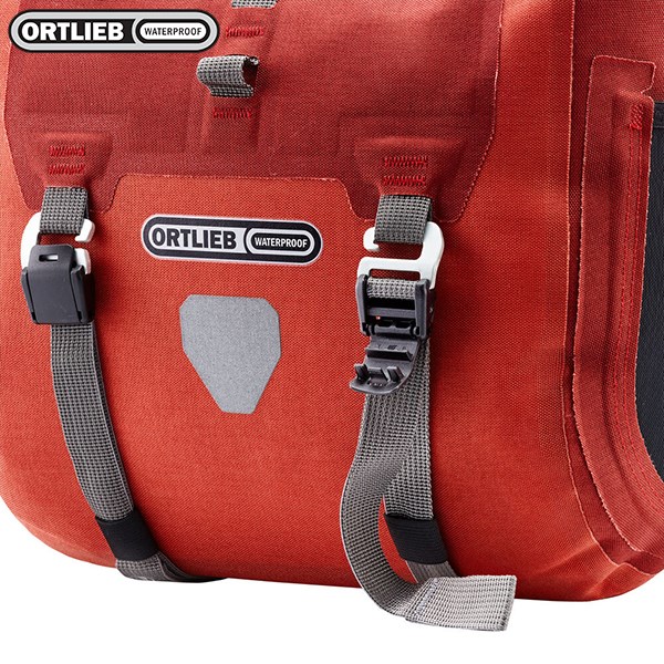 德國[ORTLIEB] Handlebar Pack Plus / 防水自行車車把袋 / 捲口式車把袋 附肩帶 德國製