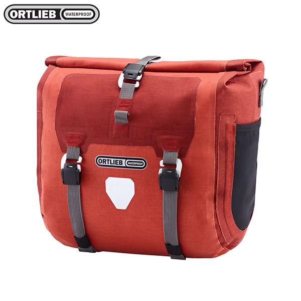 德國[ORTLIEB] Handlebar Pack Plus / 防水自行車車把袋 / 捲口式車把袋 附肩帶 德國製