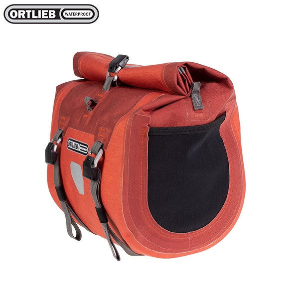 德國[ORTLIEB] Handlebar Pack Plus / 防水自行車車把袋 / 捲口式車把袋 附肩帶 德國製