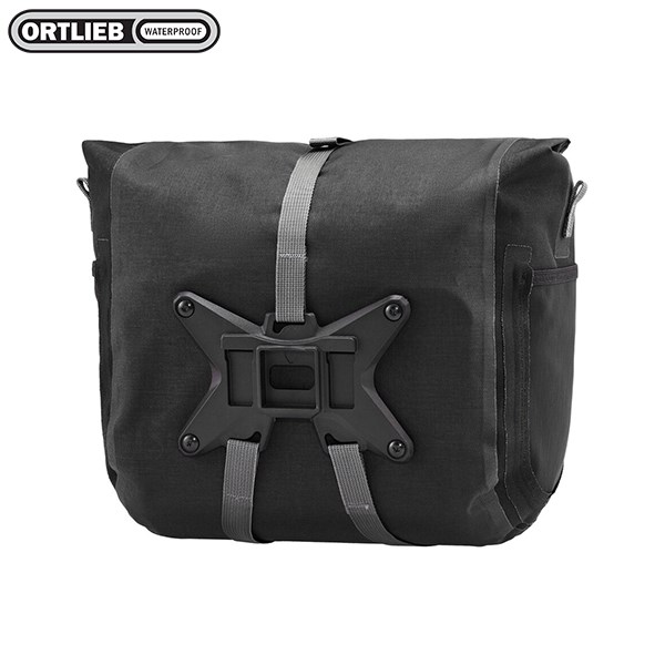 德國[ORTLIEB] Handlebar Pack Plus / 防水自行車車把袋 / 捲口式車把袋 附肩帶 德國製