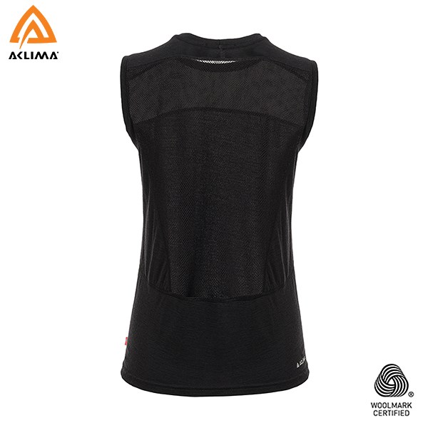 挪威[ACLIMA] LW Sports Singlet W / 歐洲製女款美麗諾羊毛輕量運動背心 / 圓領坦克背心 / 快乾排汗吸濕