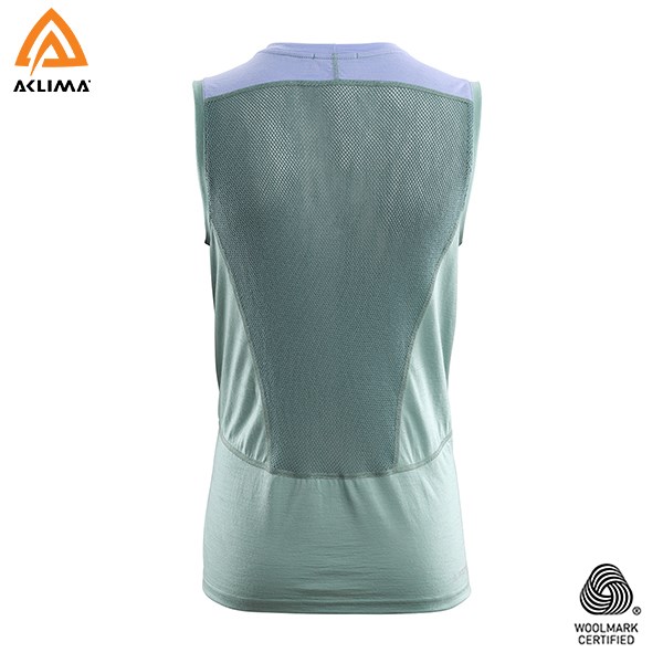 挪威[ACLIMA] LW Sports Singlet W / 歐洲製女款美麗諾羊毛輕量運動背心 / 圓領坦克背心 / 快乾排汗吸濕