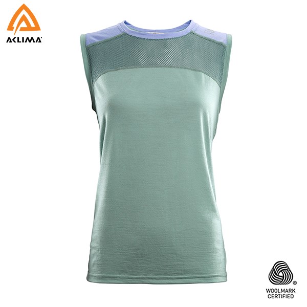 挪威[ACLIMA] LW Sports Singlet W / 歐洲製女款美麗諾羊毛輕量運動背心 / 圓領坦克背心 / 快乾排汗吸濕