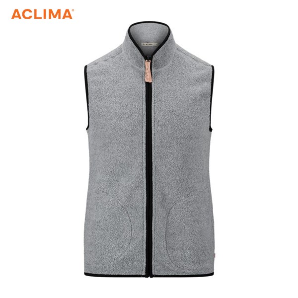 挪威[ACLIMA] Reborn Terry Vest M / 歐洲製男款美麗諾羊毛保暖拉鍊背心