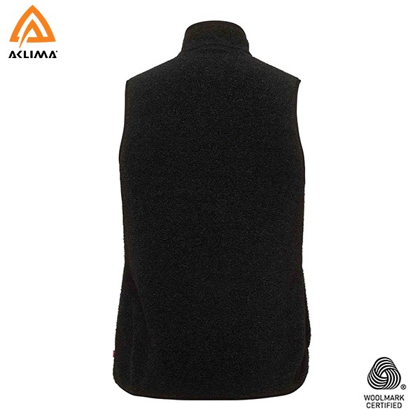 挪威[ACLIMA] Reborn Terry Vest M / 歐洲製男款美麗諾羊毛保暖拉鍊背心