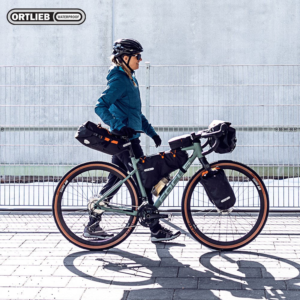 長毛象-德國【ORTLIEB】Frame-Pack RC Toptube 4L 防水長型下管袋 (黑)