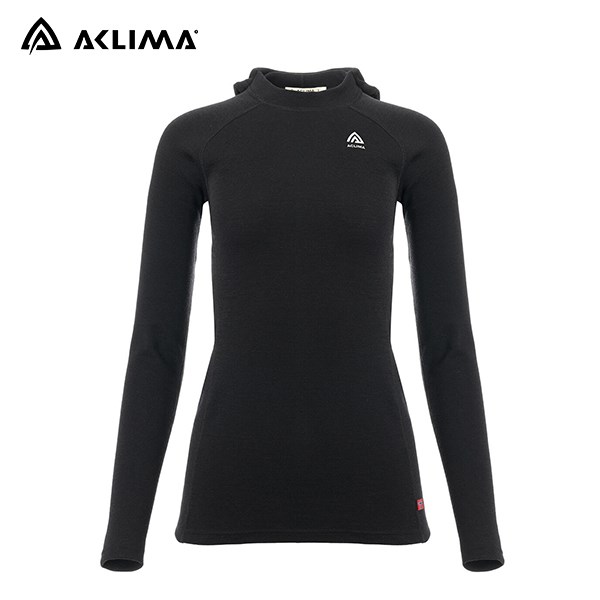 長毛象 -挪威[ACLIMA]WW Hoodsweater V2 W 女長袖連帽上衣 / 美麗諾羊毛T恤 / 三種穿法 / 高活動性