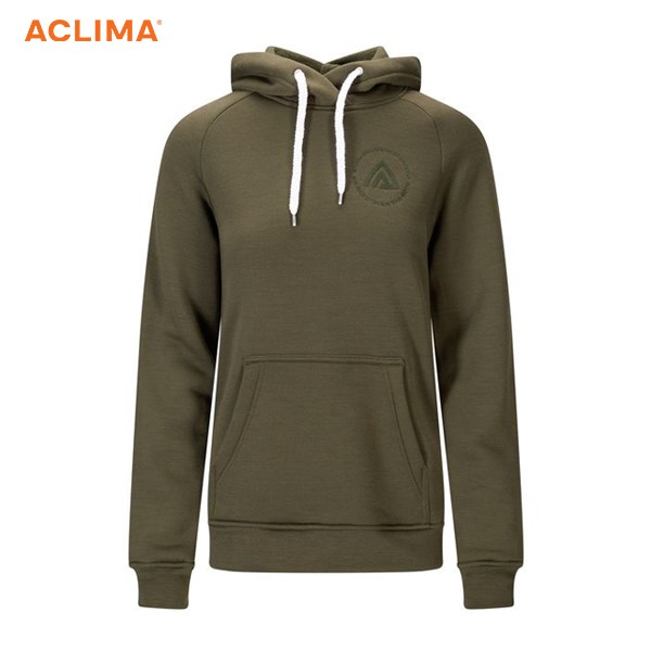 長毛象 -挪威[ACLIMA]FW Hoodie V2 W 女長袖連帽上衣 / 寬版長袖羊毛衣 / 輕量化柔軟羊毛