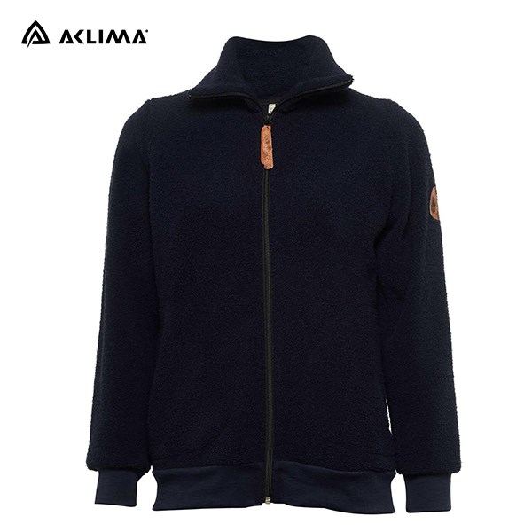 長毛象 -挪威[ACLIMA]RB Terry Jacket W 女保暖拉鍊外套 / 內層使用羊毛刷毛層 / 再生布料