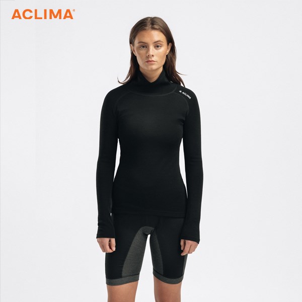 長毛象 -挪威【ACLIMA】WarmWool Roll Neck W's / 高領女款毛衣 / 打底衣 / 美麗諾羊毛 / 秋冬季必備 