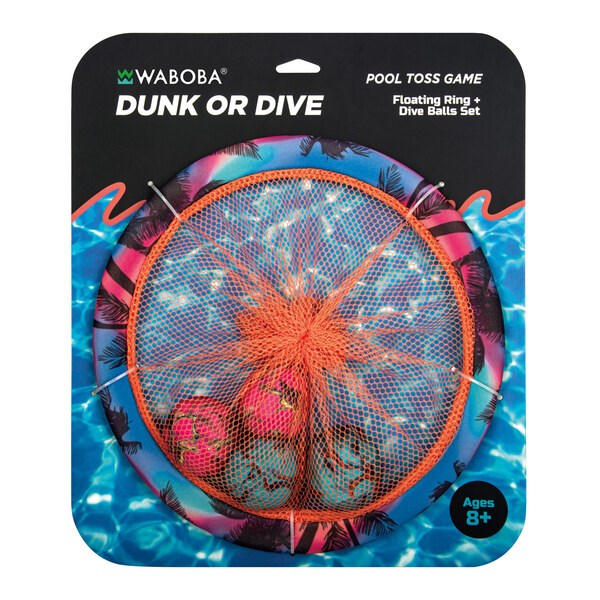 瑞典【WABOBA】Dunk or Dive 浮環射籃組