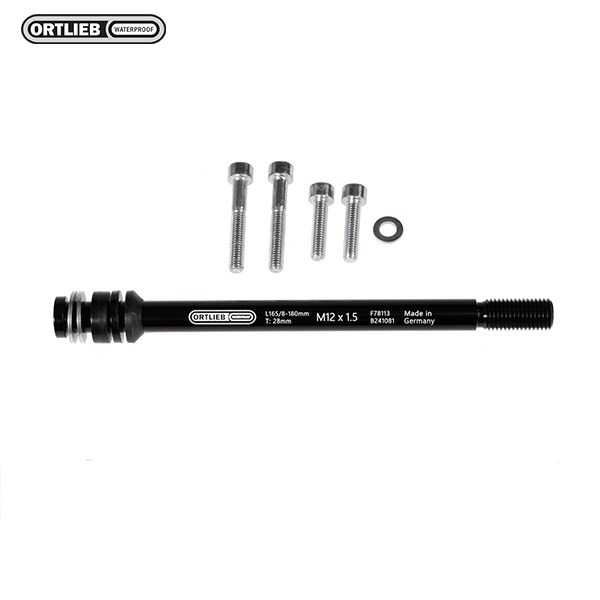 德國【ORTLIEB】Thru Axle M6-Connector 1mm, 1.5mm, 1.75mm / M6連接軸