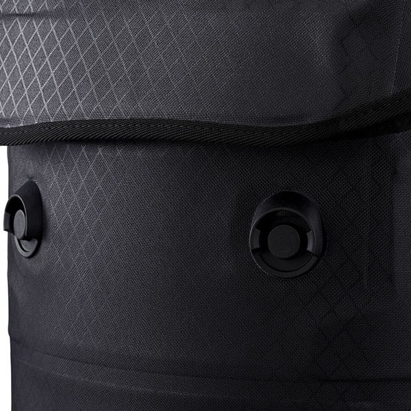 德國【ORTLIEB】Soulo Metrosphere 25L 防水背包 黑壓紋 / 磁扣式防水背包 25L / 休閒後背包 / 筆電背包