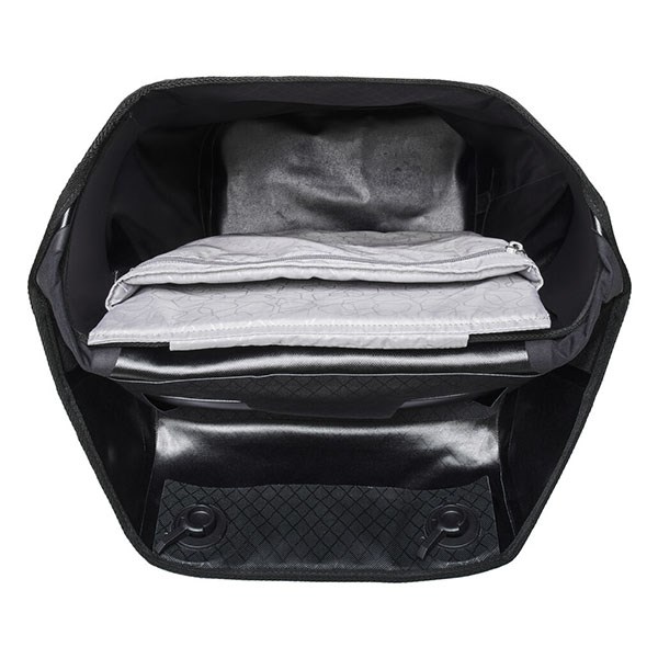 德國【ORTLIEB】Soulo Metrosphere 25L 防水背包 黑壓紋 / 磁扣式防水背包 25L / 休閒後背包 / 筆電背包