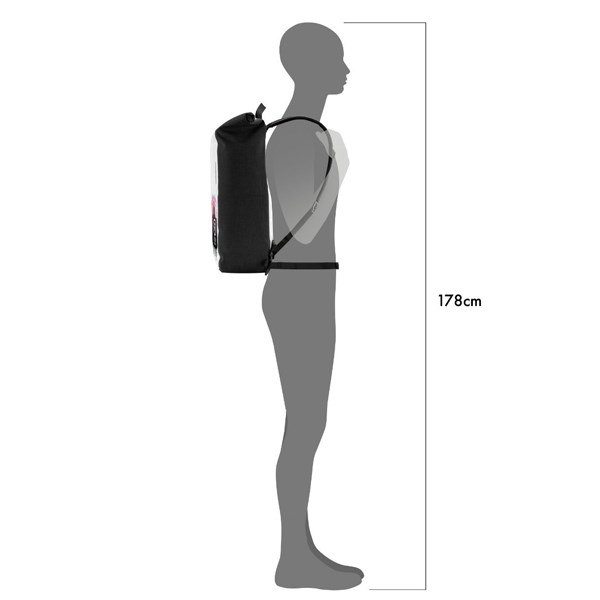 德國【ORTLIEB】Velocity Design 23L 防水背包 白 黑(騎士韌性) / 設計款郵差風造型防水背包