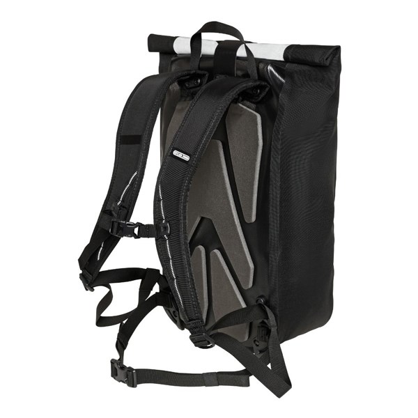 德國【ORTLIEB】Velocity Design 23L 防水背包 白 黑(騎士韌性) / 設計款郵差風造型防水背包