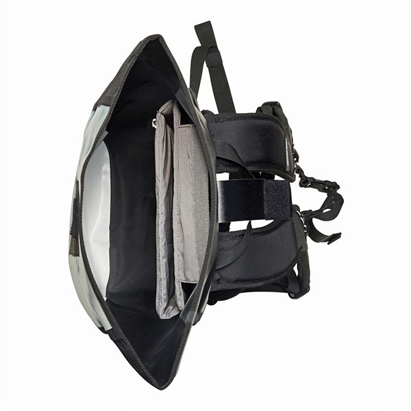 德國【ORTLIEB】Velocity Design 23L 防水背包 / 藍綠-黑森林 / 設計款郵差風造型防水背包