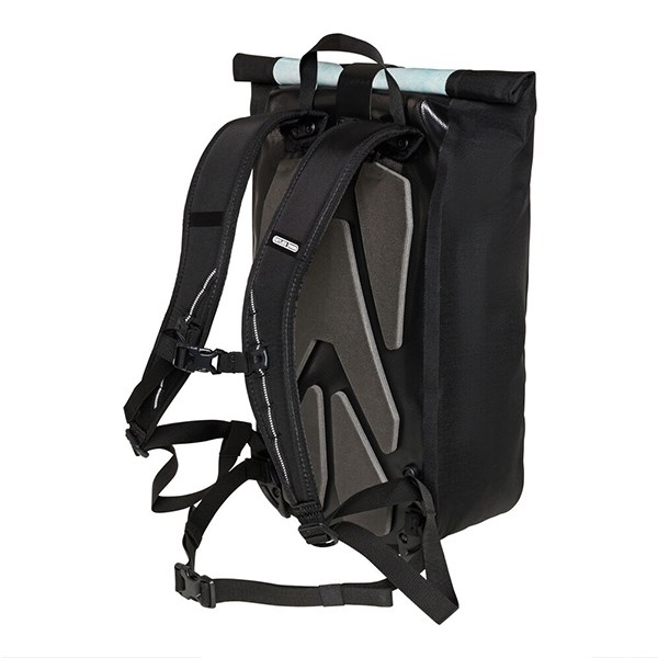 德國【ORTLIEB】Velocity Design 23L 防水背包 / 藍綠-黑森林 / 設計款郵差風造型防水背包