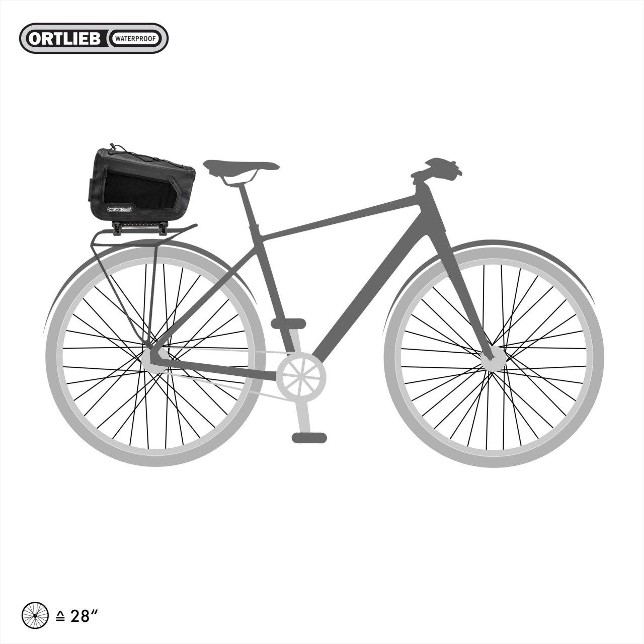 德國【ORTLIEB】Trunk-Bag 防水後座袋 / 電動自行車專用防水後座袋
