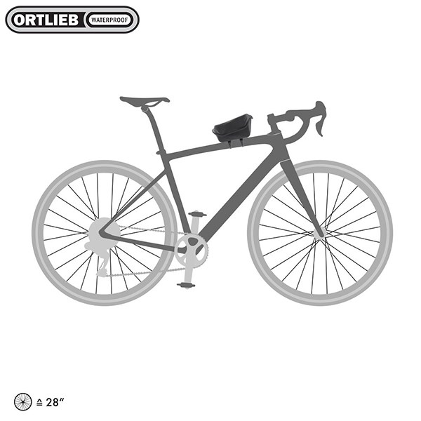 德國[ORTLIEB] Fuel-Pack / 磁扣式掀蓋小型防水上管袋 / 自行車包袋配件 德國製