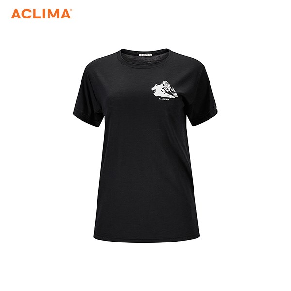 挪威[ACLIMA] LW140 Classic Tee Mountain W 女款輕量山脈T恤 / 透氣排汗 / 抗臭快乾