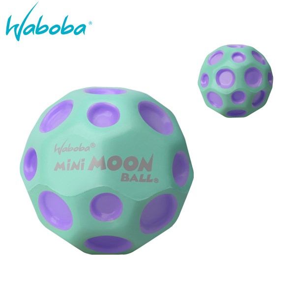 瑞典[WABOBA]Waboba Mini Moon / 月球款小彈力球(單顆)(顏色隨機出貨)