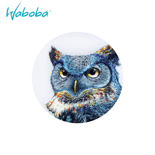 瑞典[WABOBA]Waboba Wingman UFO - Owl / LED軟式飛盤