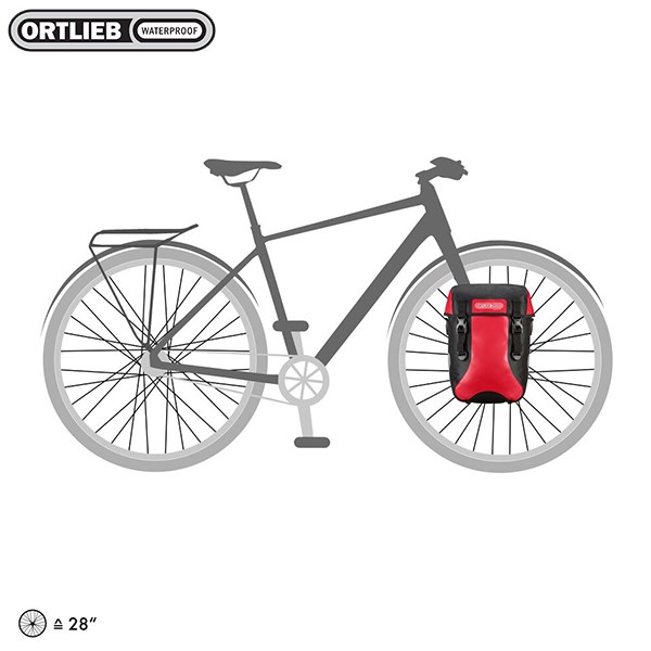 德國[ORTLIEB] Sport-Packer Classic (pair)(2*15L) / 亮面防水馬鞍袋-肩背四用包(一對)可掛,手提,肩背及雙肩(需另購背架)