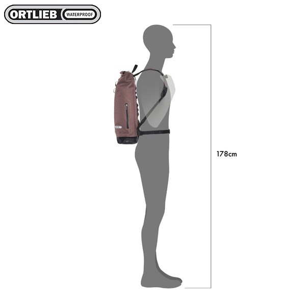 德國[ORTLIEB] Commuter-Daypack URBAN (21L)- 高質感後背包～手提,後背