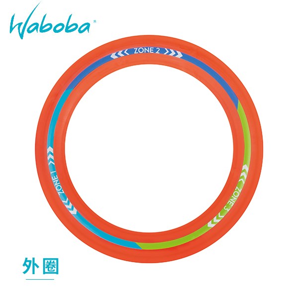 瑞典[WABOBA] Waboba Backnine 競賽飛盤組(4+1)/陸上玩具/團康遊戲/戶外露營休閒娛樂玩具