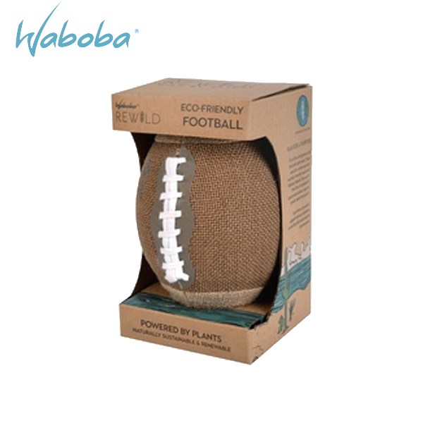 瑞典[WABOBA]9″ Rewild Football /叢林橄欖球/海灘沙灘球類運動/露營戶外水上陸上玩具