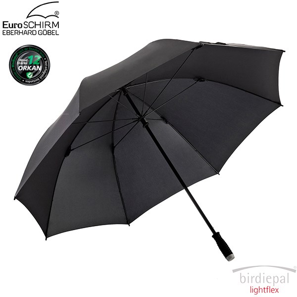 德國[EuroSCHIRM] 德國高級雨傘品牌 Birdiepal Lightflex / 輕盈高爾夫球傘(黑)
