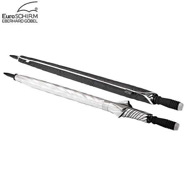 德國[EuroSCHIRM] 德國高級雨傘品牌 Birdiepal Compact / 經典高爾夫球傘(銀)
